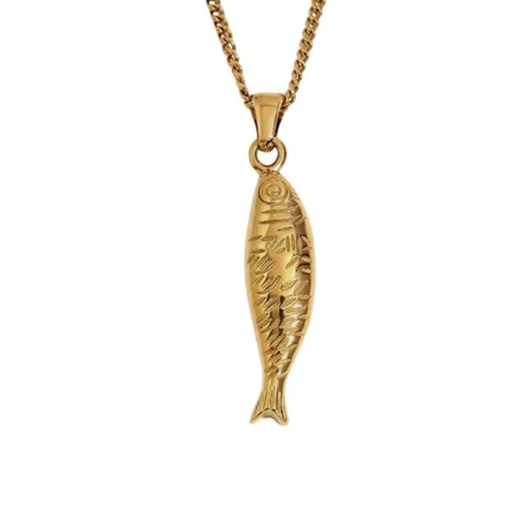 Maya Sardine Fish Necklace